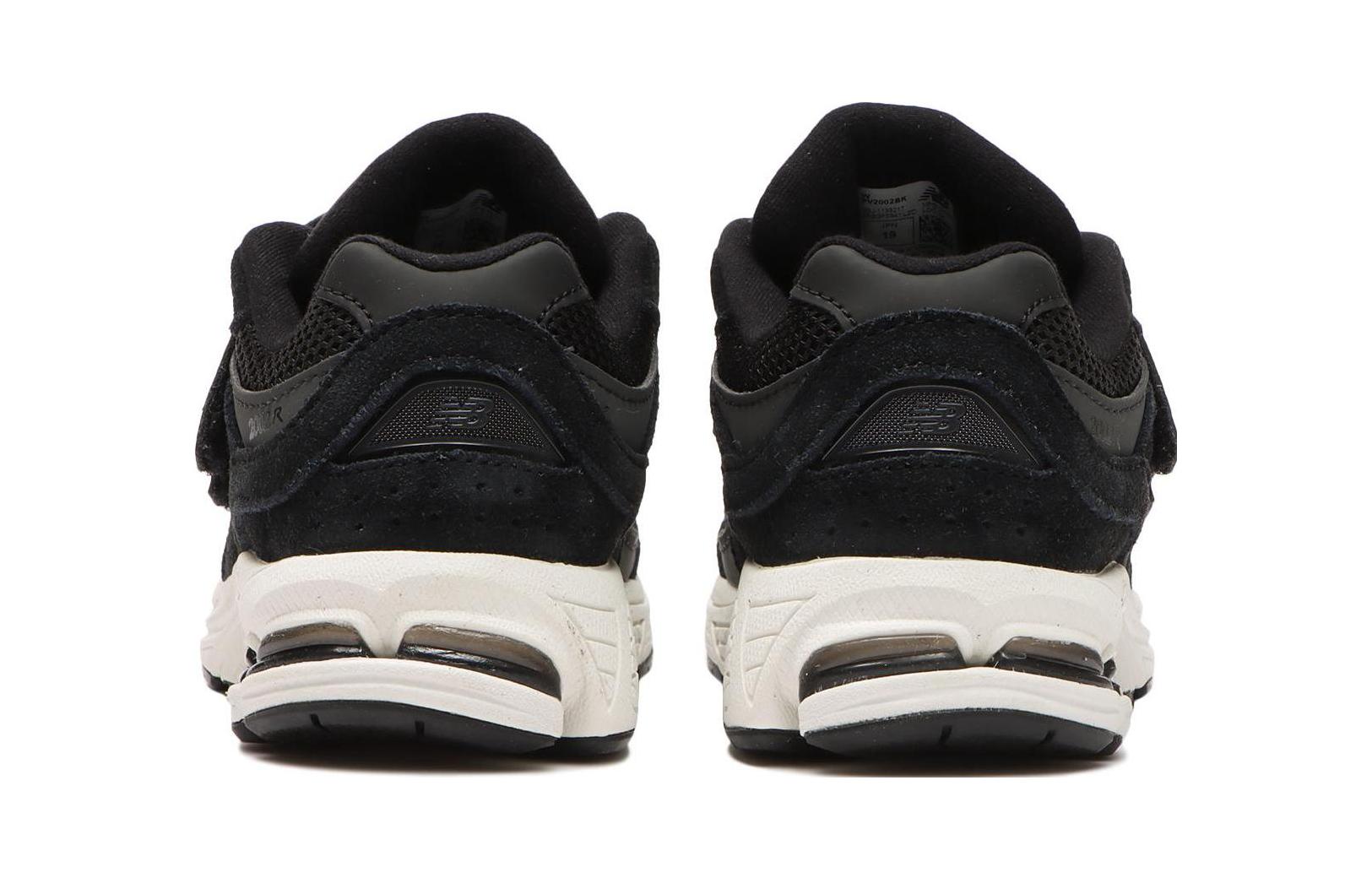 (PS) New Balance 2002R Hook & Loop 'Black White' PV2002BK