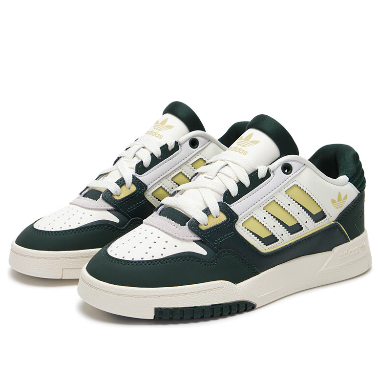 adidas Drop Step Low 2.0 'White College Green Yellow' JQ0105