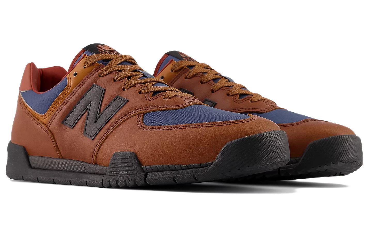 New Balance All Coasts Court 574 Shoes 'Brown Navy' CT574TRA
