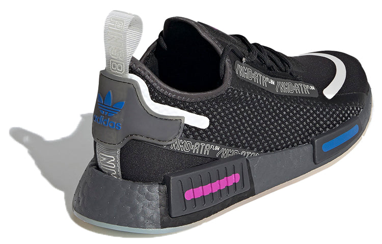 (WMNS) adidas originals NMD_R1 Spectoo 'Black' FX6936