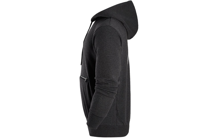 Nike x NBA Brooklyn Nets Courtside Pullover Fleece Hoodie 'Black' DR9300-032