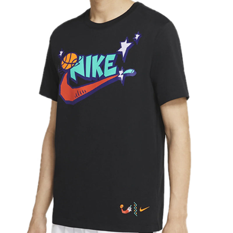 Nike Exploration Sports Basketball Short Sleeve Black CD1307-010