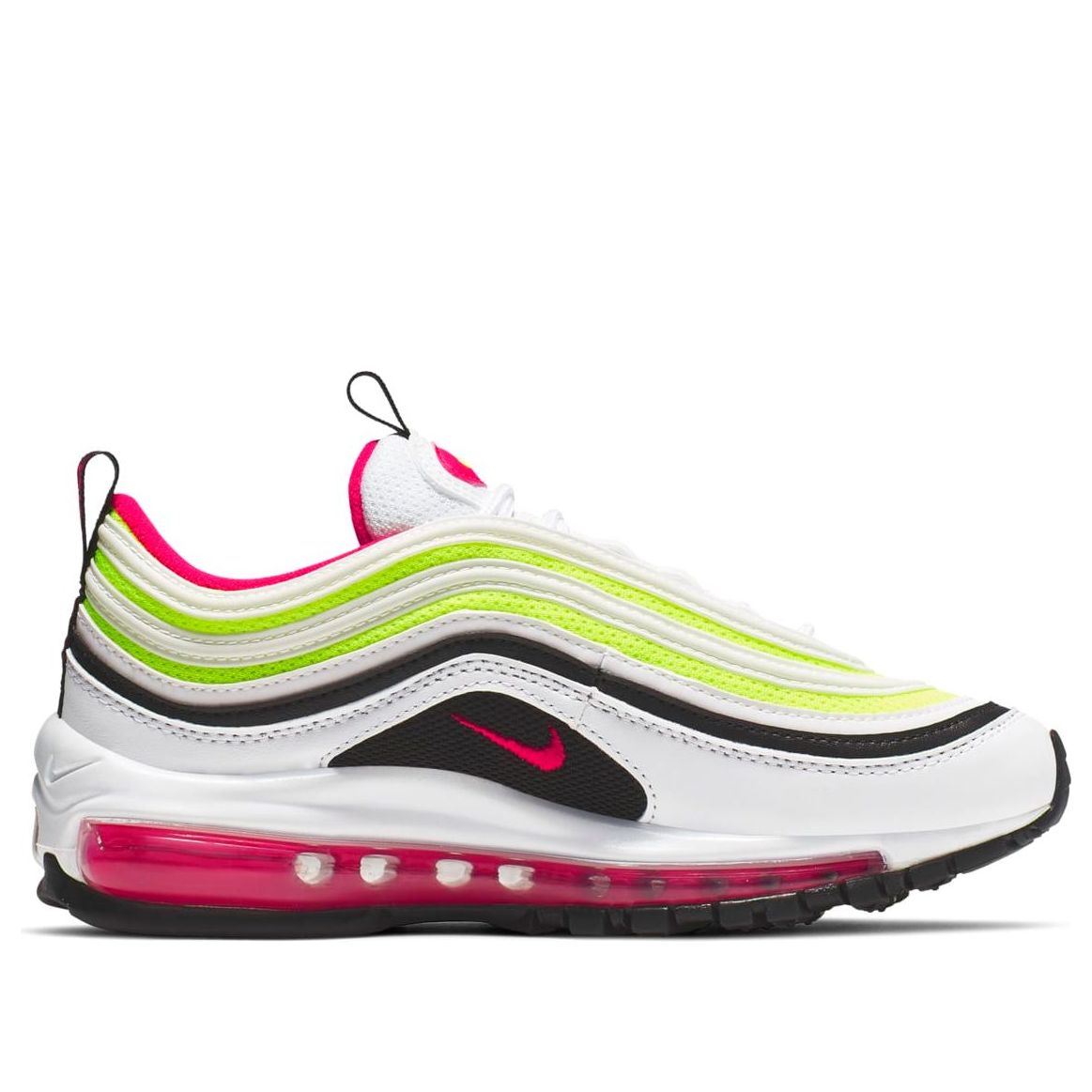 (GS) Nike Air Max 97 'White Rush Pink Volt' CJ9978-100