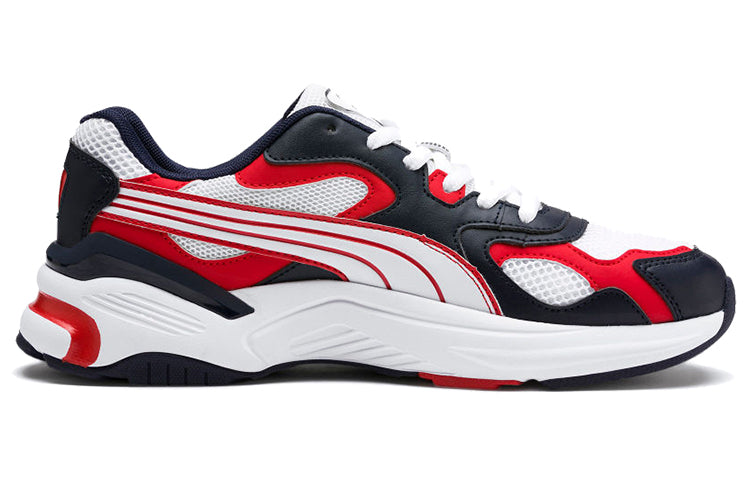 PUMA Axis SUPR 'White Peacoat Red' 370766-02