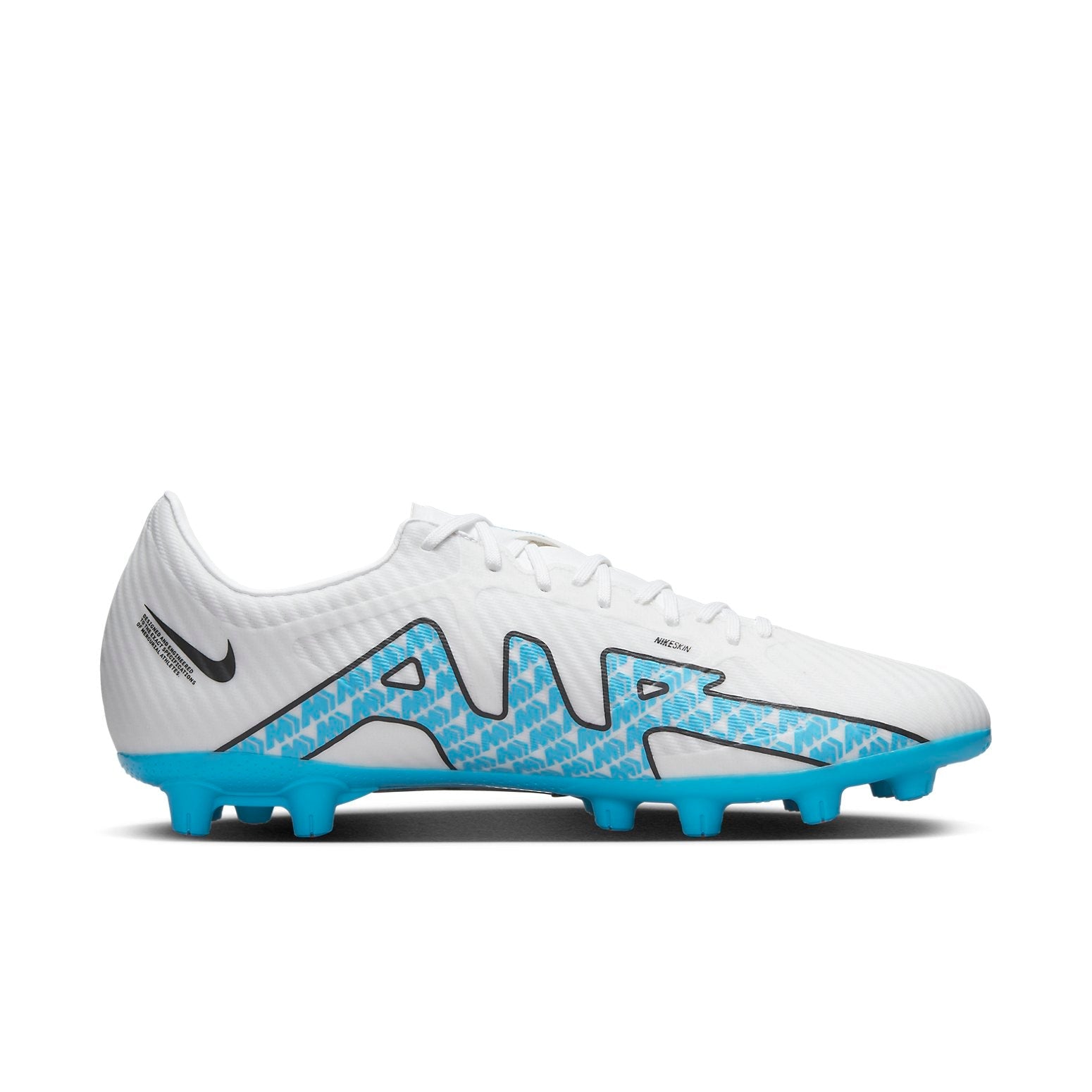 Nike Air Zoom Vapor 15 Academy HG white cleat DJ5632-146