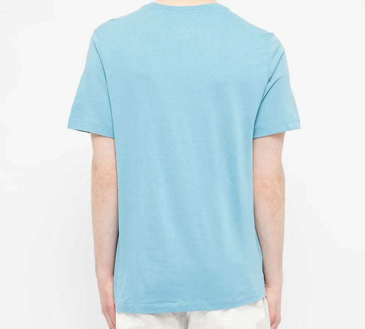 Nike Futura Icon Pure Cotton Basic Printing Short Sleeve Light Blue AR5004-424