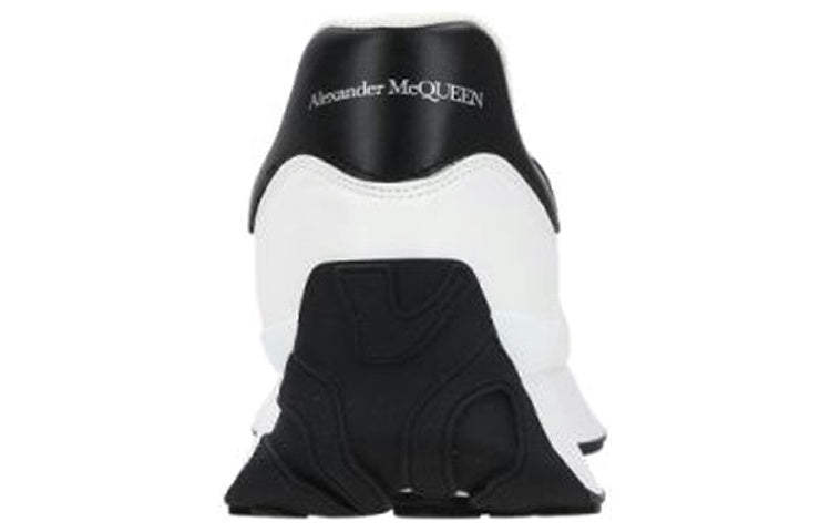 (WMNS) Alexander McQueen Sprint Runner 'White Black' 687995WIC939061