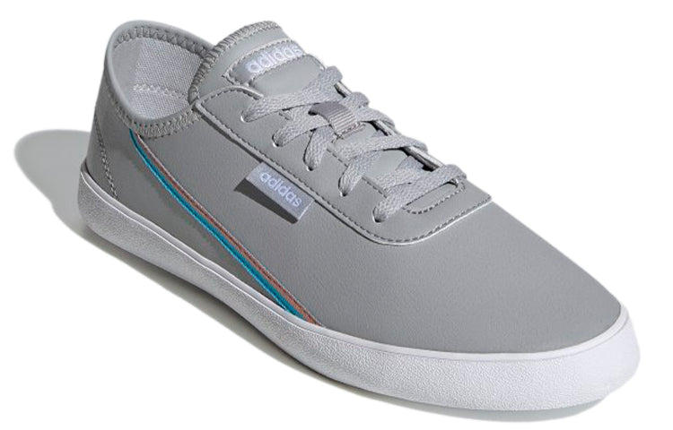 (WMNS) adidas neo Courtflash X 'Gray Pink Blue' EG4274