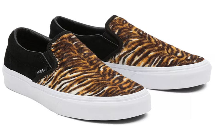 Vans Soft Suede Classic Slip-On 'Black Yellow' VN0A5JMHB0I