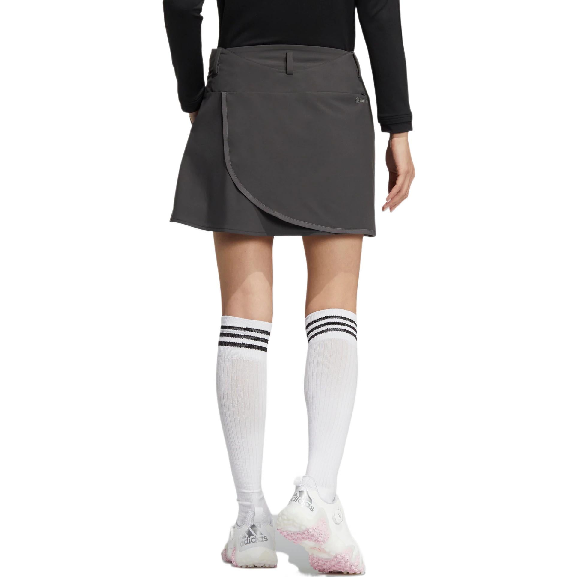(WMNS) adidas WIND.RDY Stretch Flared Skirt Asia Sizing 'Black' HG1735
