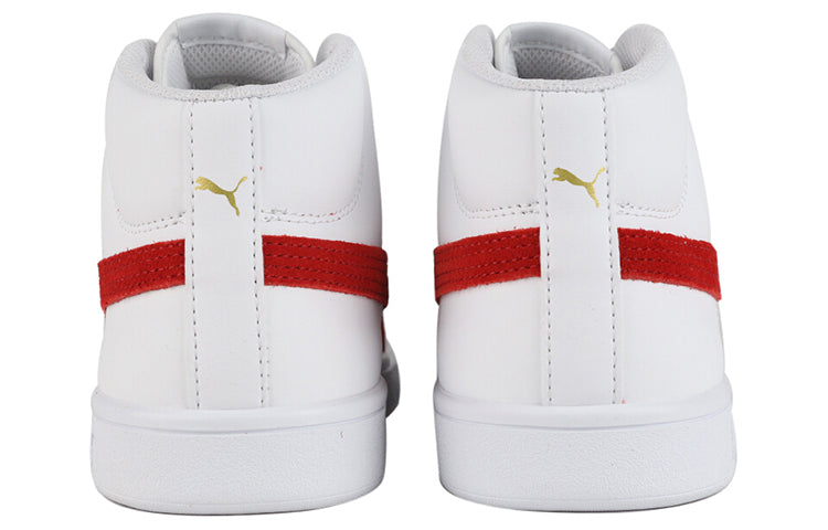 PUMA Smash v2 Mid L 'White Red' 366924-10