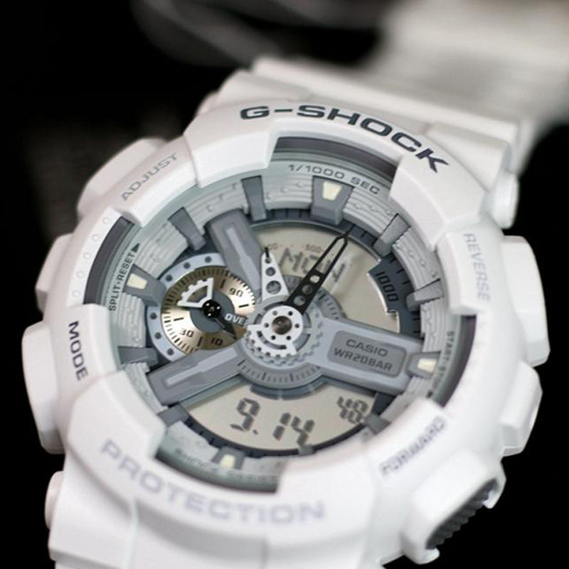 CASIO G-Shock Analog-Digital 'White' GA-110C-7AJF