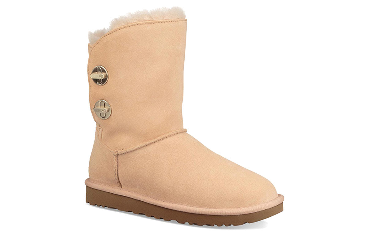 (WMNS) UGG Short Turnlock Fleece Lined 1094933-AMB