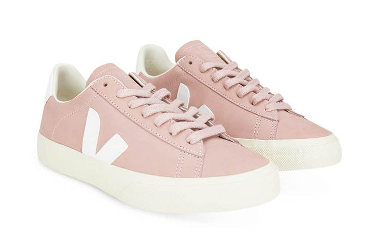 Veja Campo Nubuck Lace-Up 'Pink White' CP132683