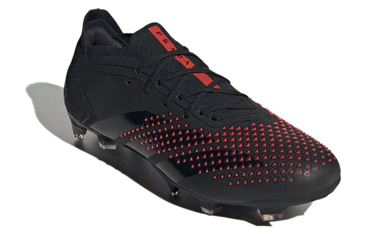 adidas x Prada Predator Accuracy Lux.1 L FG 'Black Solar Red' ID9303
