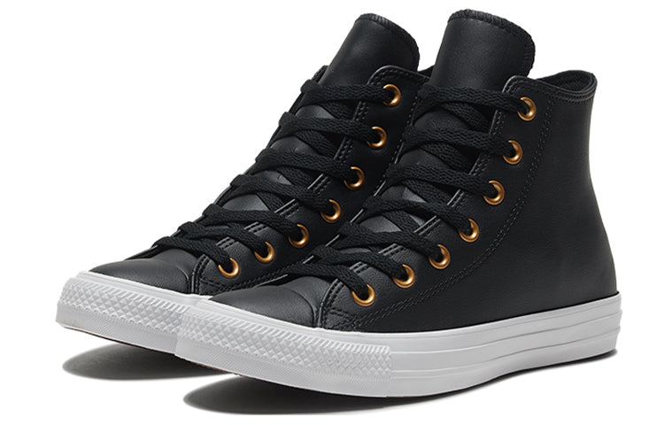 (WMNS) Converse Chuck Taylor All Star Black/Gold 568659C