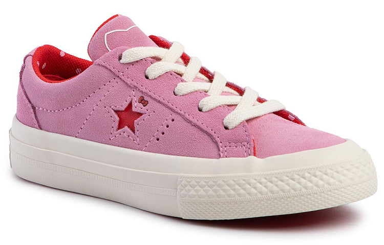 (GS) Converse Hello Kitty x One Star Suede Low Top 'Prism Pink' 362941C