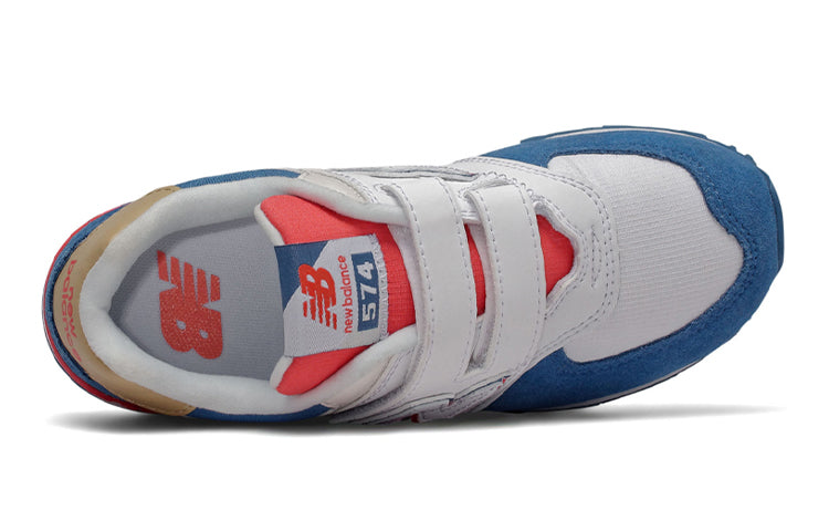 New Balance Hook and Loop 574 'Blue White' YV574SCF
