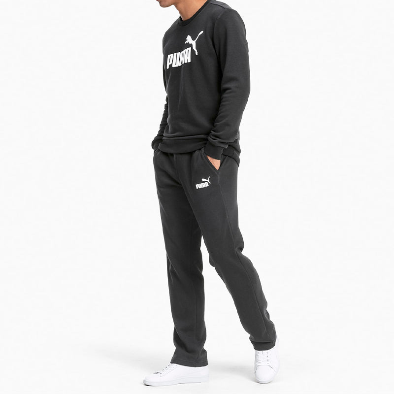 PUMA Essentials Logo Pants 'Black' 851758-01