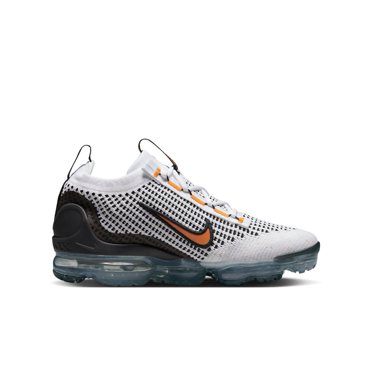 (GS) Nike Air VaporMax 2021 Flyknit 'White Kumquat' DB1550-104