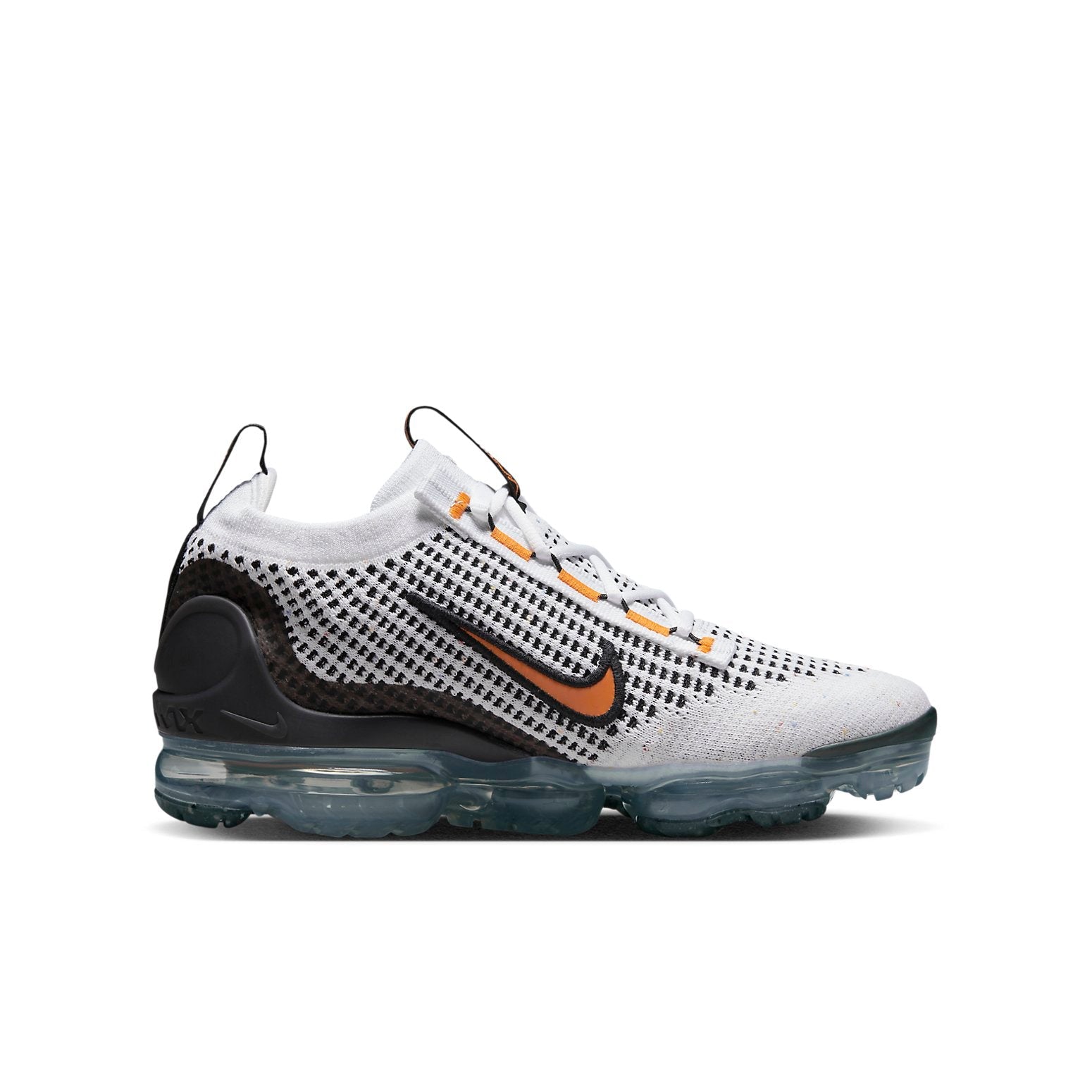 (GS) Nike Air VaporMax 2021 Flyknit 'White Kumquat' DB1550-104