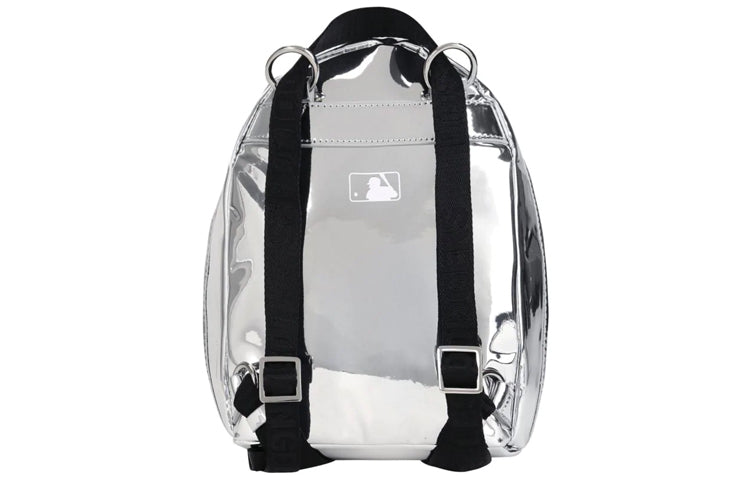 MLB LA Los Angeles Dodgers Shoulders Messenger Bag Silver 32BGP4941-07M