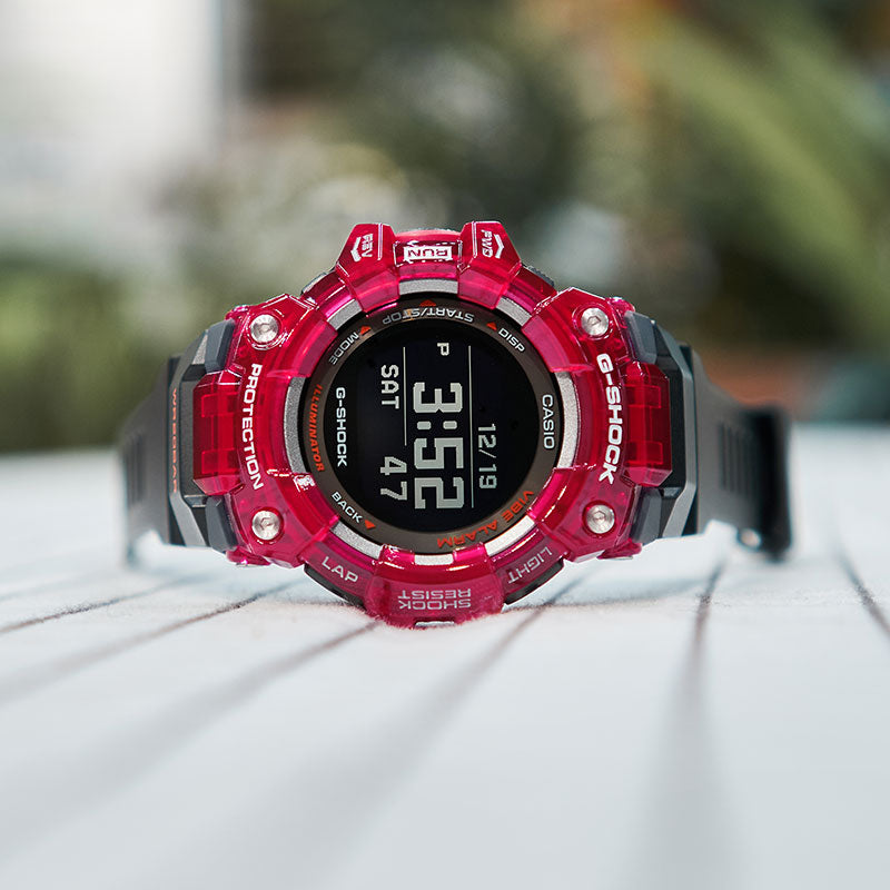 CASIO G-Shock Digital 'Red' GBD-100SM-4A1PR