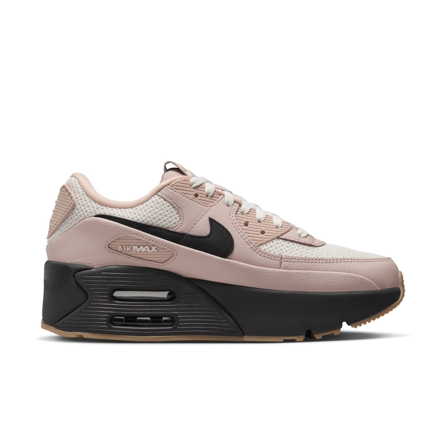 (WMNS) Nike Air Max 90 LV8 'Pink Oxford Black' HJ7239-699