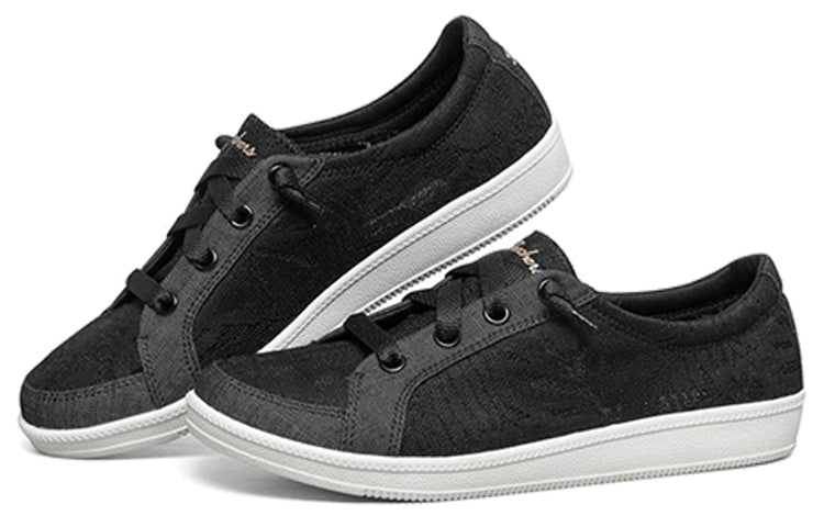(WMNS) Skechers Madison Ave Sneakers Black 100047-BKW
