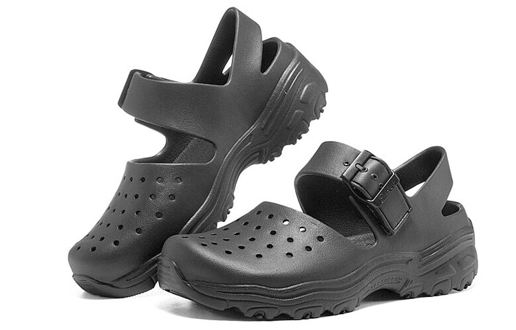 (WMNS) Skechers Foamies 'Black' 111247-BBK