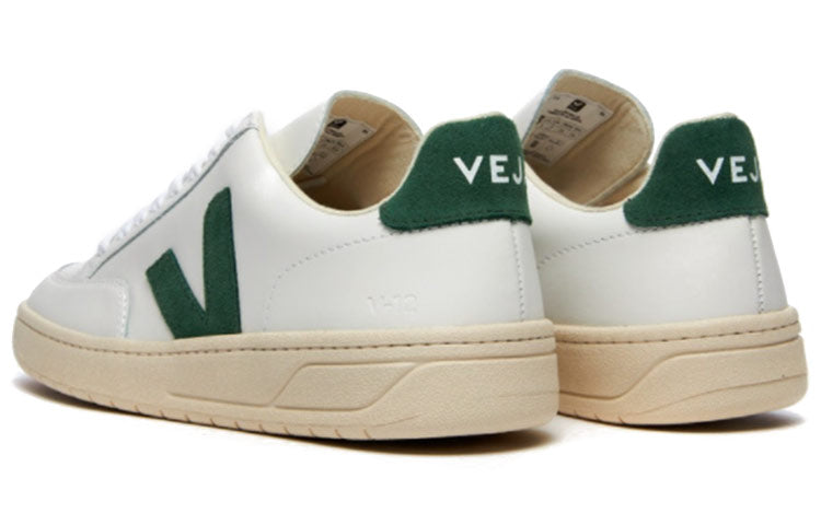 Veja V-12 Leather 'White Cyprus' XD022336B