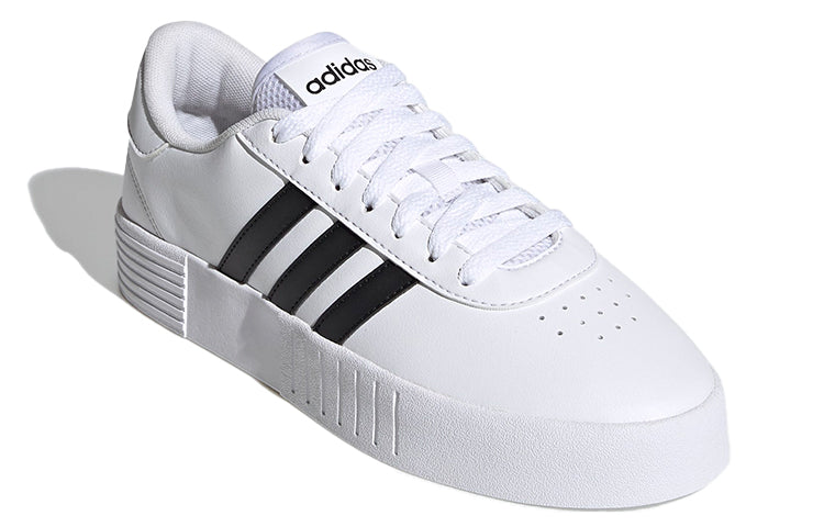 (WMNS) adidas neo Court Bold Shoes White/Black FY7795