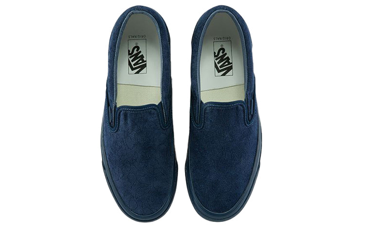 Vans Unisex Vault Classic Slip-On LX Sneakers Blue VN0A45JK9RG