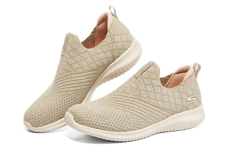 (WMNS) Skechers Ulra Flex 'Beige' 149426-NAT