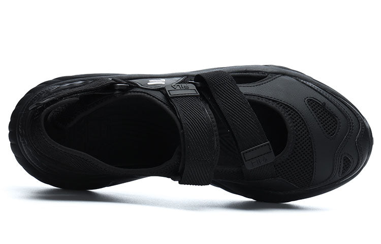 FILA FUSION Conch Sandals 'Black' T12M321401FBK