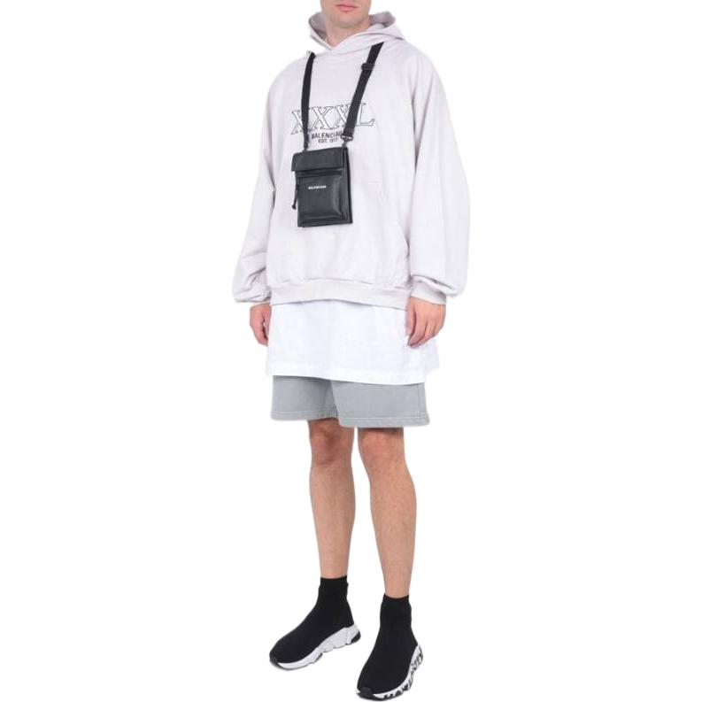 Balenciaga Sweat Shorts 'Grey Dark Grey' 676137TNVG89244