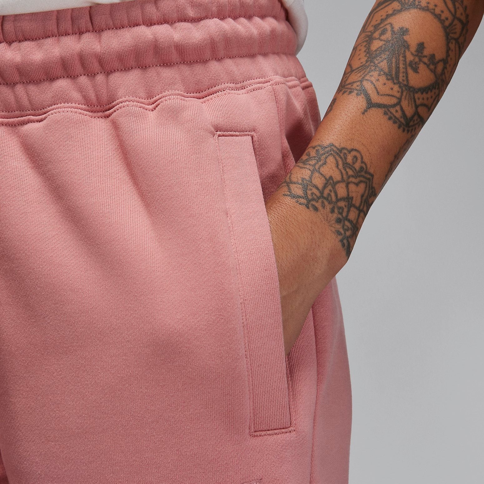 (WMNS) Air Jordan Flight Pants 'Red Stardust' FB5114-618