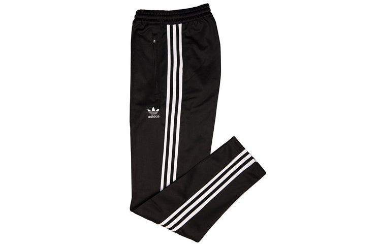 adidas originals BB Track Pants Black Stripe Sports Long Pants CW1269