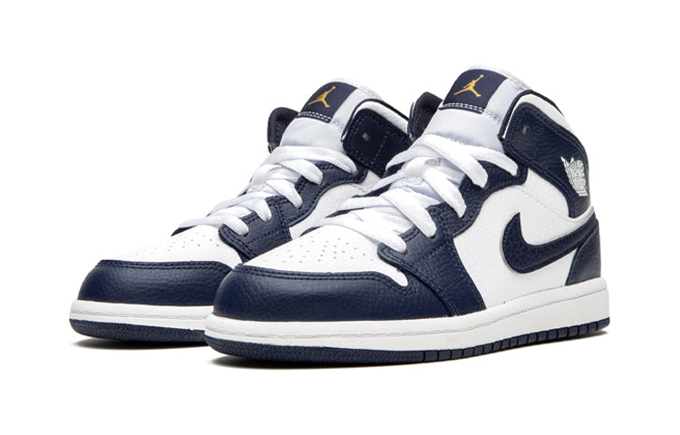 (PS) Air Jordan 1 Mid 'Obsidian' 640734-174