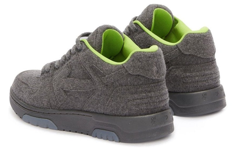 Off-White Out Of Office Low-Top Sneaker 'Grey Green' OMIA189F22FAB0010707