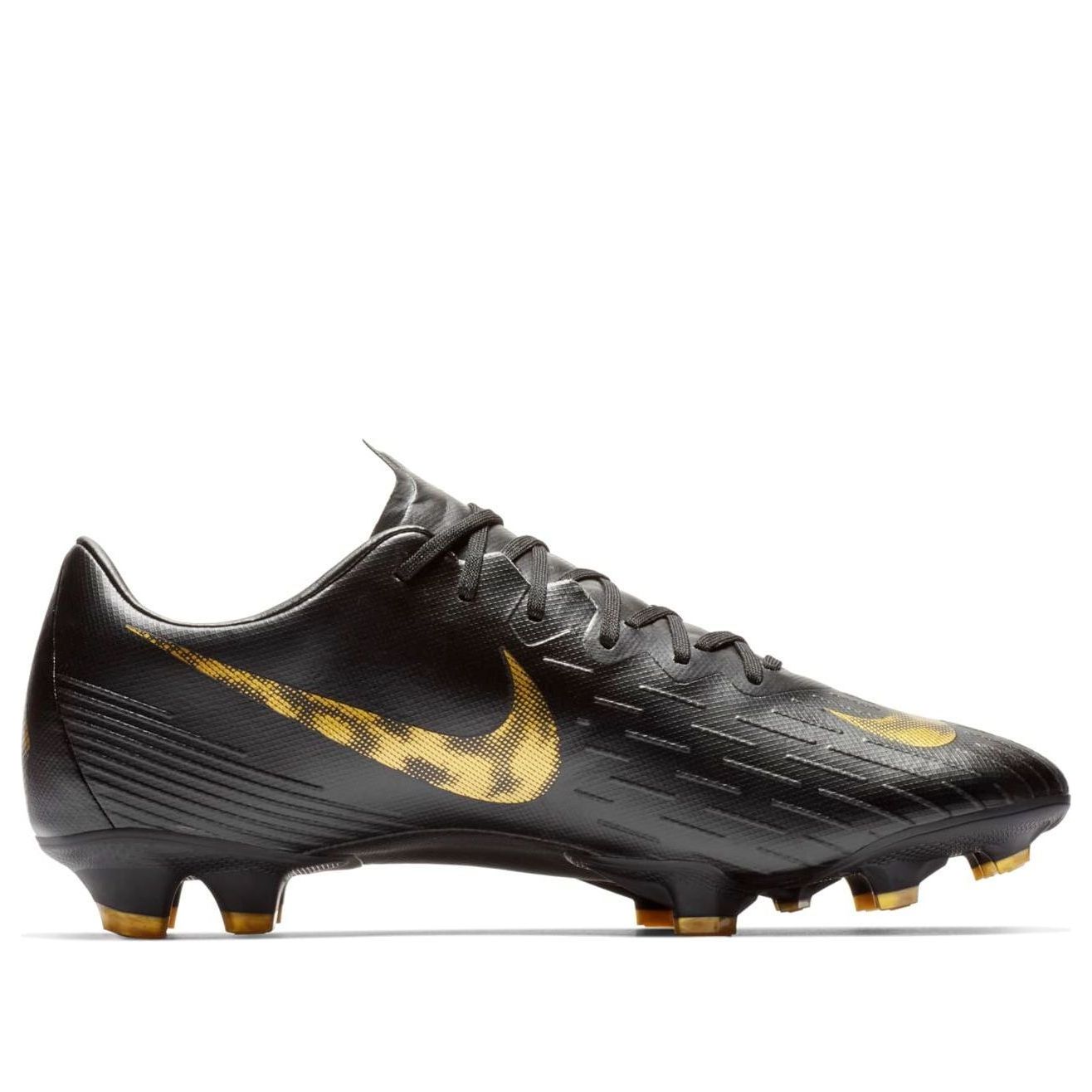Nike Vapor 12 Pro FG 'Black Metallic Vivid Gold' AH7382-077