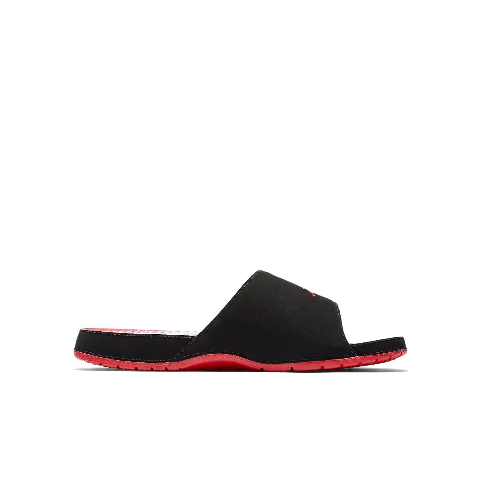 Air Jordan Hydro 5 Retro Black Red Slippers 'Black Red White' 555501-060