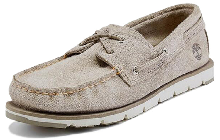 (WMNS) Timberland Camden Falls Suede Boat White A1P84