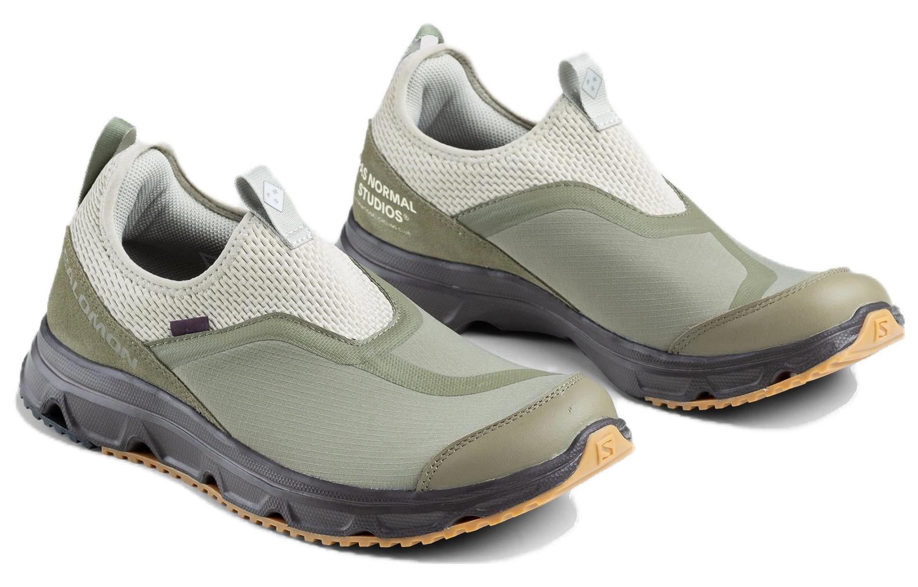 Salomon RX Snug x Pas Normal Studios 'Gray Deep Lichen Green' 472292