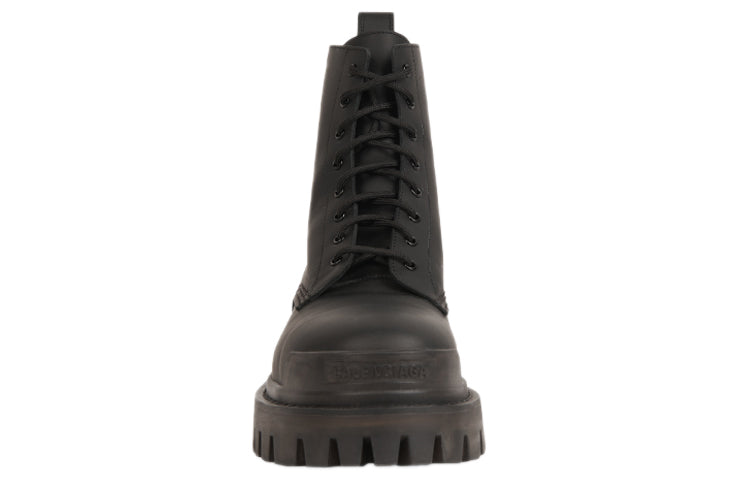 (WMNS) Balenciaga Strike 20mm Boot 'Brown' 600970WBBO01000