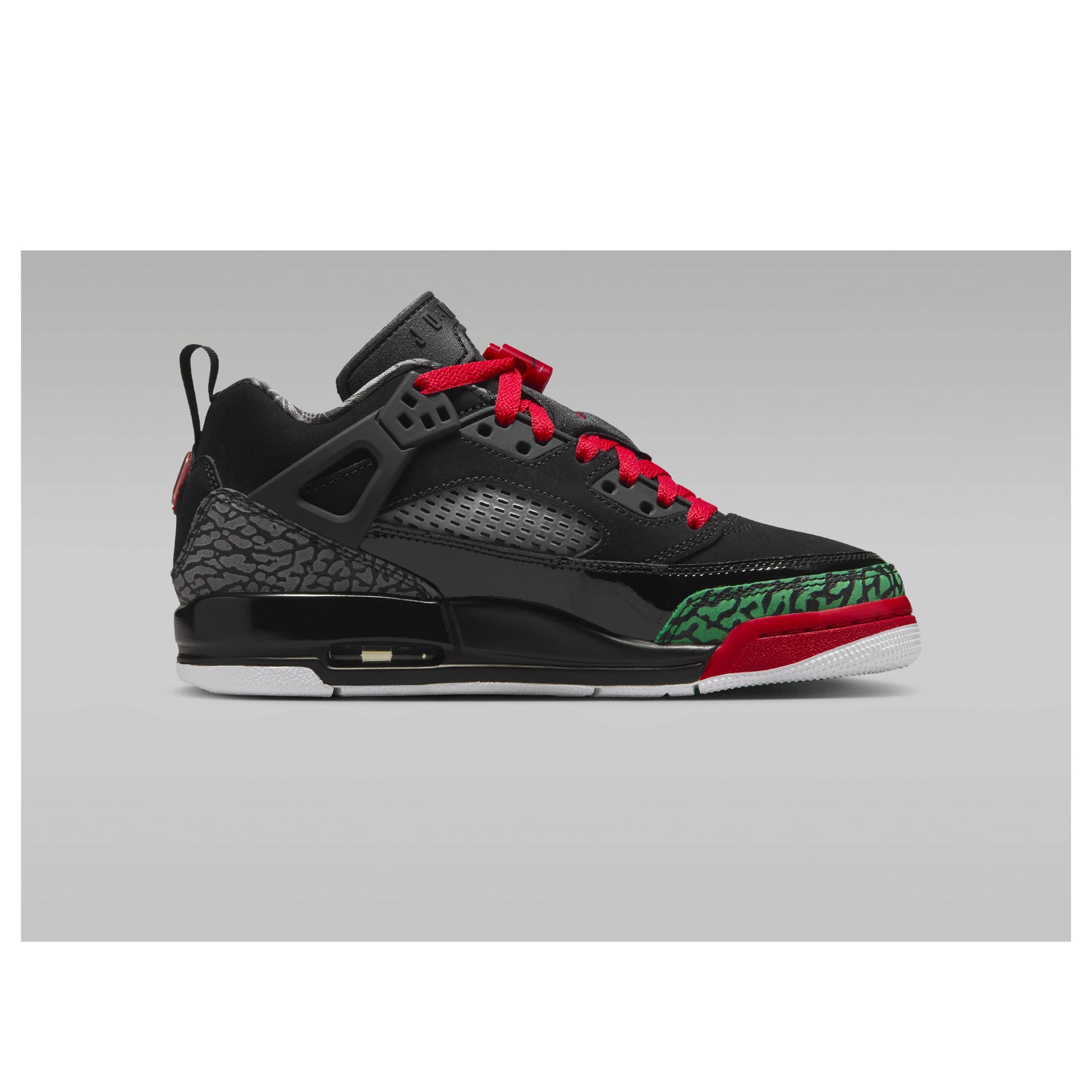 (GS) Air Jordan Spizike Low 'Black Classic Green Red' FQ3950-060