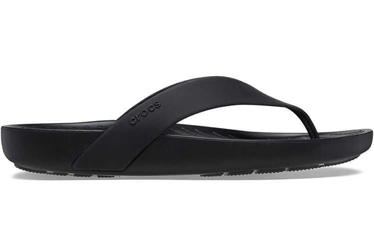 (WMNS) Crocs Splash Flip 'Black' 208218-001
