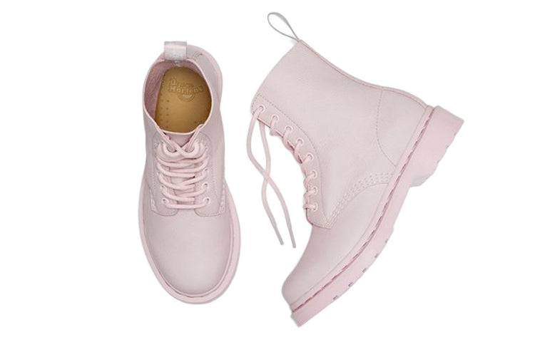 (WMNS) Dr. Martens 1460 Pascal Mono Lace Up Boots 'Pink' 27215279