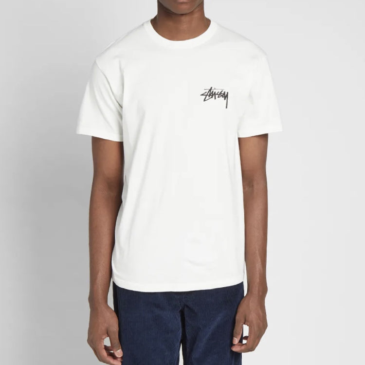 Stussy Daydream Tee Printing Poster Short Sleeve Unisex White 1904614-WHITE