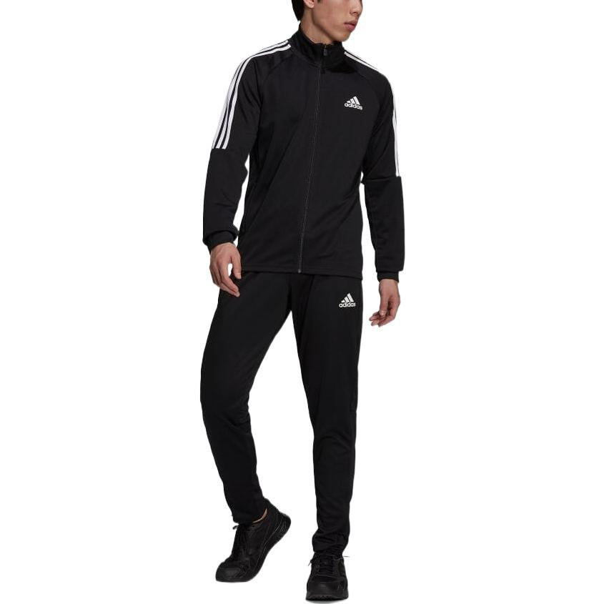 adidas AEROREADY Sereno Cut 3-Stripes Track Suit Asia Sizing 'Black' H28922
